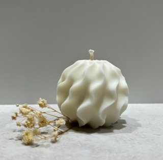 Świeca geometryczna - fala