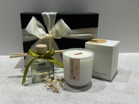 Zestaw mini nr 1: dyfuzor i świeca zapachowa