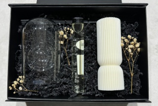 Zestaw średni nr 4: elegancki dyfuzor i świeca dekoracyjna